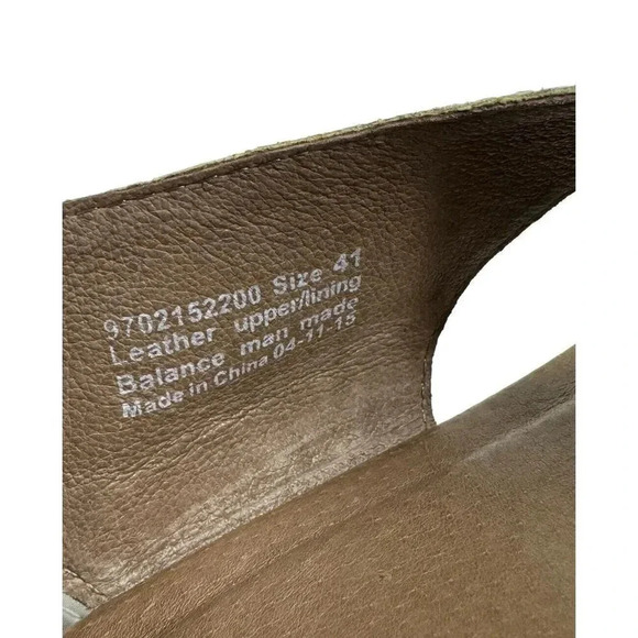 Dansko Jacinda Women's beige Leather Slingback Heels Sandals Size 41 US 10-10.5 - Picture 12 of 14